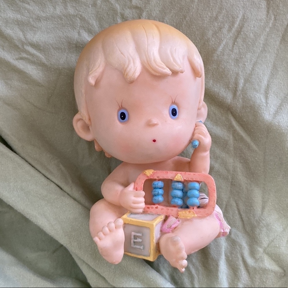 Rare vintage Baby Big Head figurine